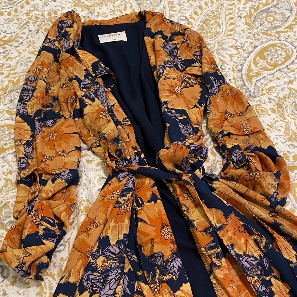 Babaton Quincey Jacket in Starboard/Gold